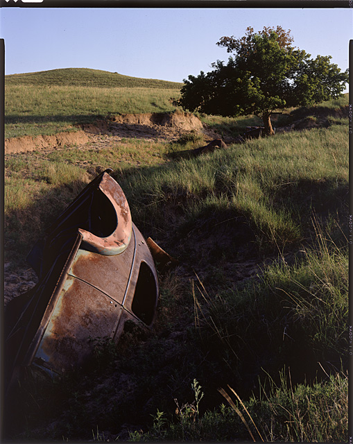 Abandoned Car Nebraska Sand Hills July 1992 Archival UltraChrome inkjet Abandoned Car Nebraska Sand Hills July 1992 Archival UltraChrome inkjet