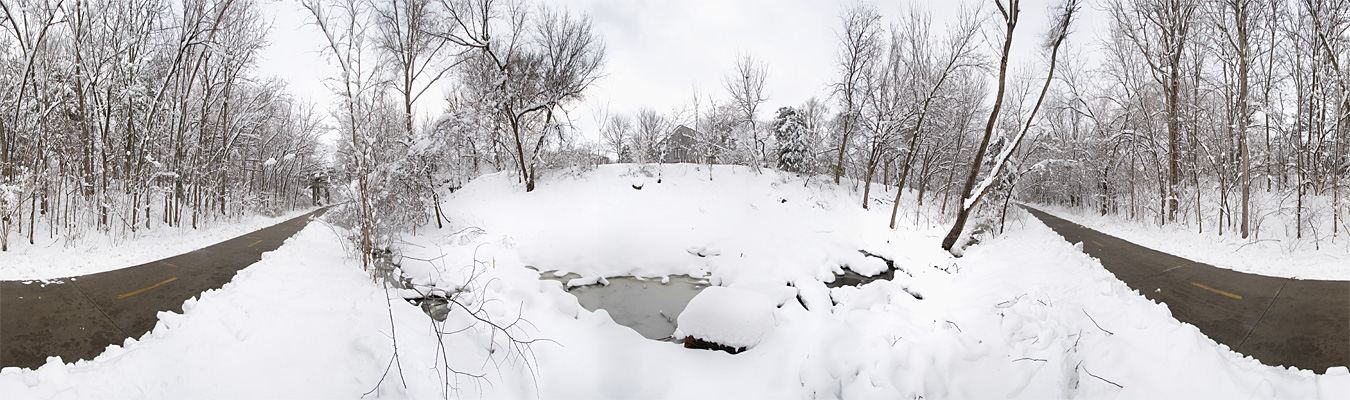Snowy Bike Trail