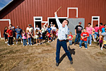 Ring toss demonstration